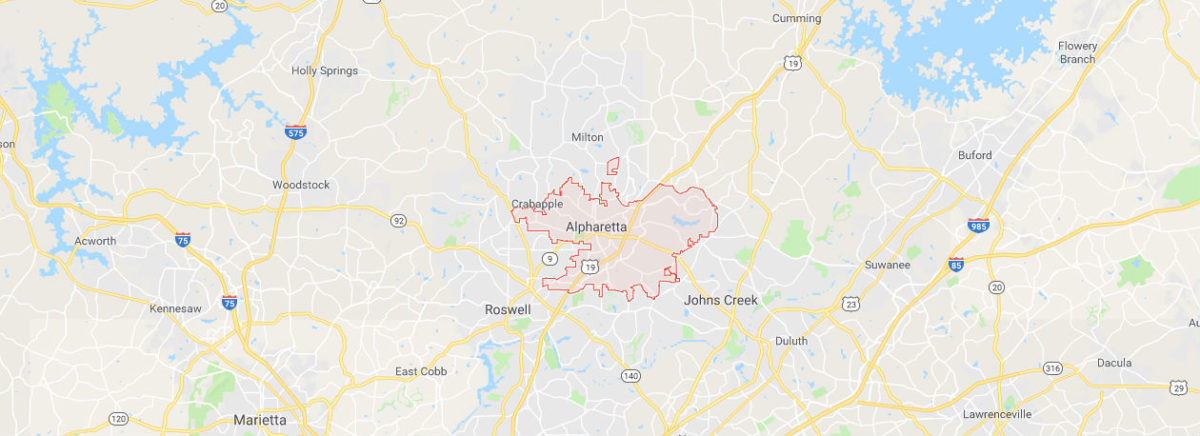 Alpharetta is a rising tech hub in Georgia.