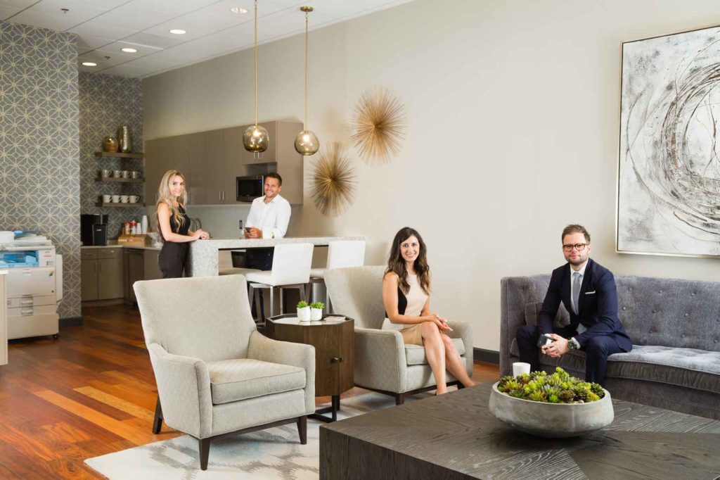 Coworking space at NorthPoint Executive Suites in Alpharetta